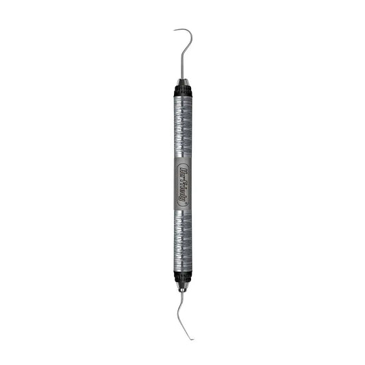 Hu-Friedy Explorer, Double-Ended, # 5, Orban/Shepherd's Hook, # 7 Satin Steel Colors Handle, 1/Pk, HU-EXD57