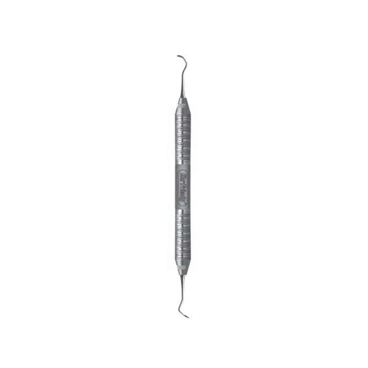 Hu-Friedy Sickle Scaler || Double-Ended || 204S || #6 Satin Steel Handle – HU-S204S6E2