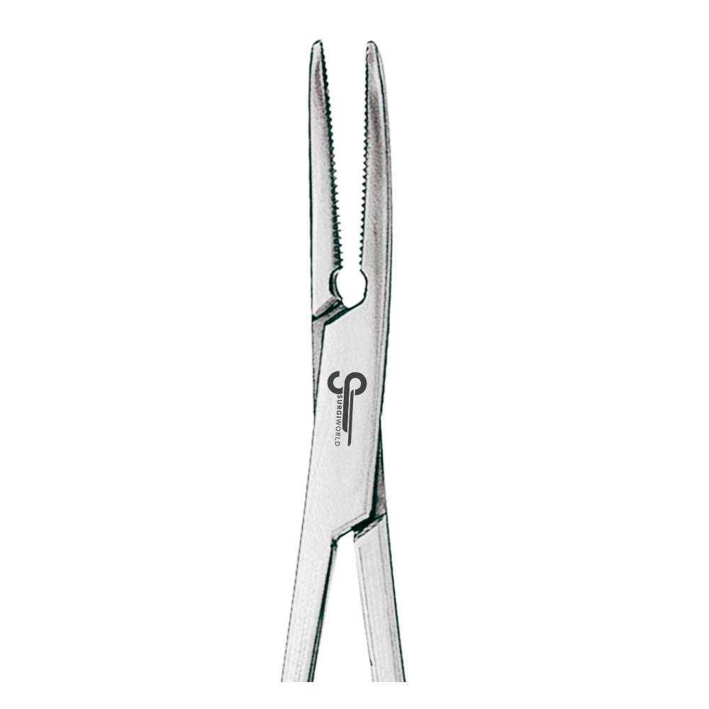 Mosquito Hemostat Curved 12cm, Fine-Tip Locking Forceps for Small Vessel Control - SurgiWorld HS113, product photo 2