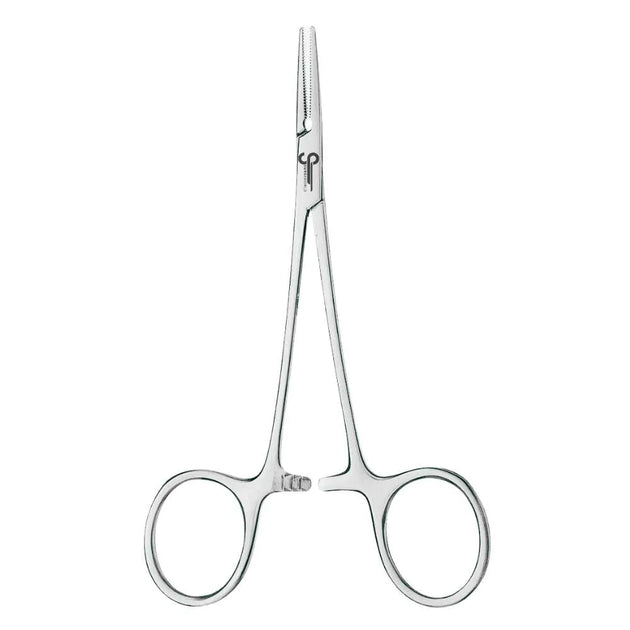 Mosquito Hemostat Straight 12cm, Fine-Tip Direct-Access Locking Forceps for Small Vessels - SurgiWorld HS114
