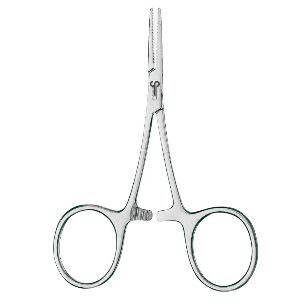 Hartmann Hemostat Straight 9cm, Extra-Delicate Fine-Tip Forceps for Direct Microsurgical Access - SurgiWorld HS119