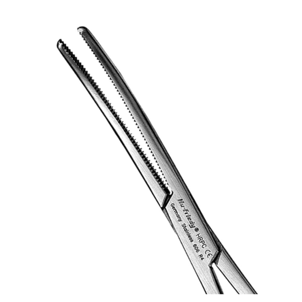 Rochester-Pean Hemostat Curved 16cm, Full-Serrated Heavy-Body Locking Forceps - SurgiWorld HS124, product photo 2