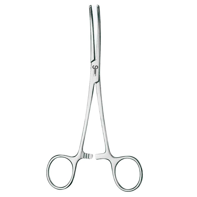 Rochester-Pean Hemostat Curved 16cm, Full-Serrated Heavy-Body Locking Forceps - SurgiWorld HS124