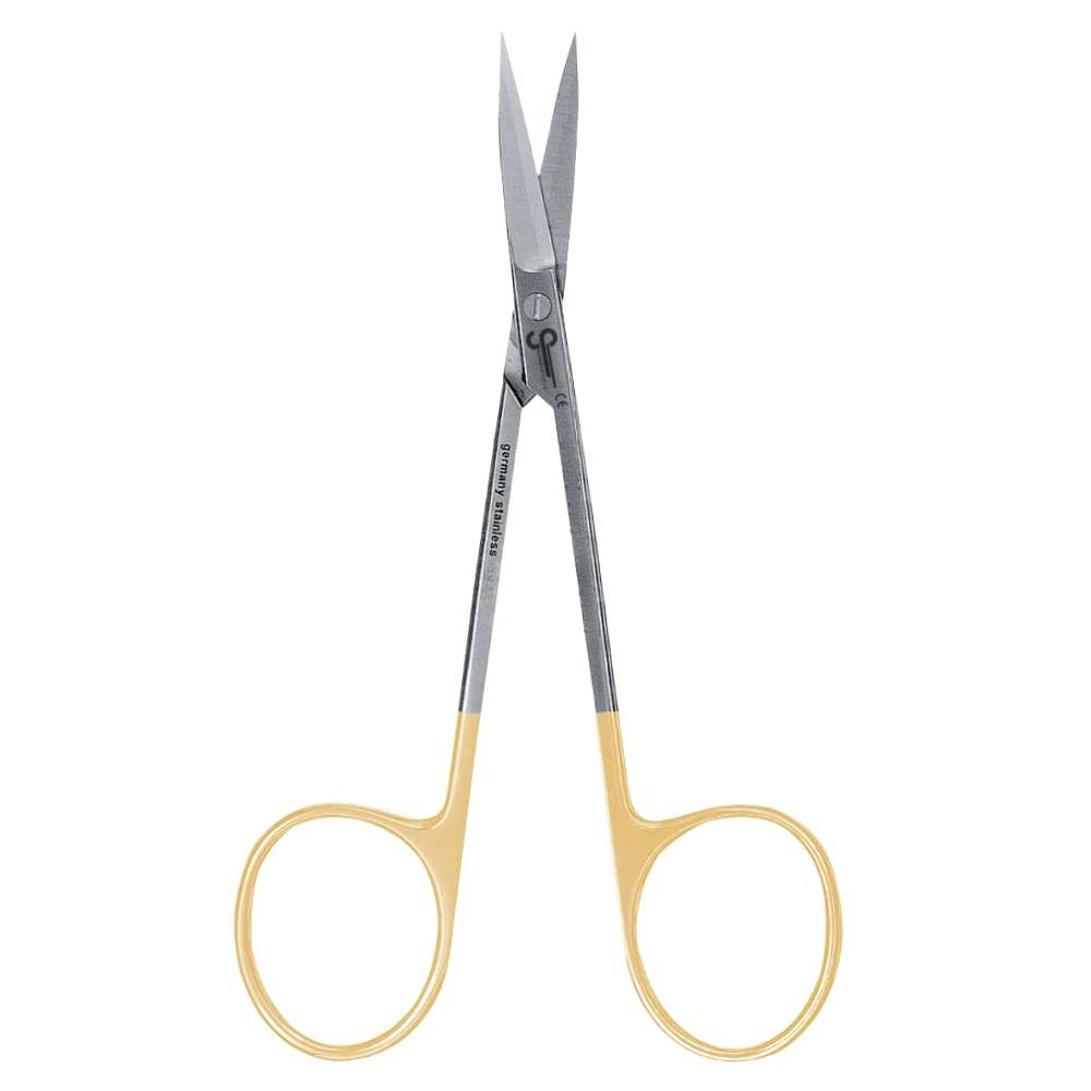 Iris Scissors Straight, Tungsten Carbide, 11.5cm - SurgiWorld SC131