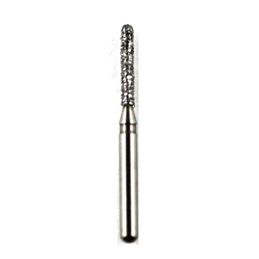 Premium Diamond Burs KS1-012 Coarse 25/Pk Modified Round End Cylinder PFM