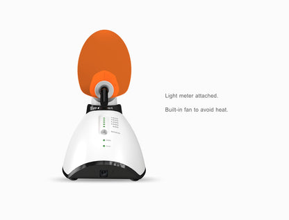 Woodpecker LED F Curing Light – Ultra High Intensity with Built-in Light Meter