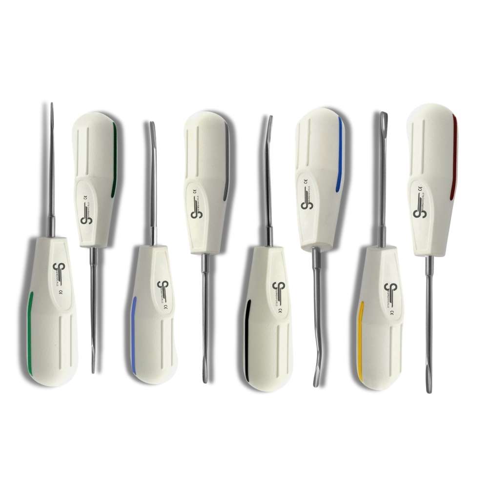 Luxator Elevator Set - 8 pcs - SurgiWorld LC8-K