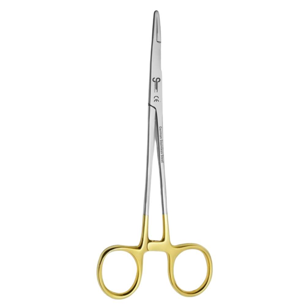 Olsen Hegar Needle Holder, Tungsten Carbide, 14cm - SurgiWorld NH185