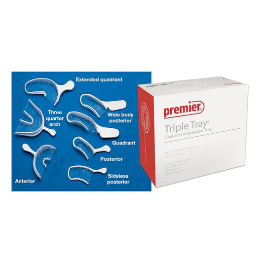 Premier Triple Tray Dual Arch Impression Tray