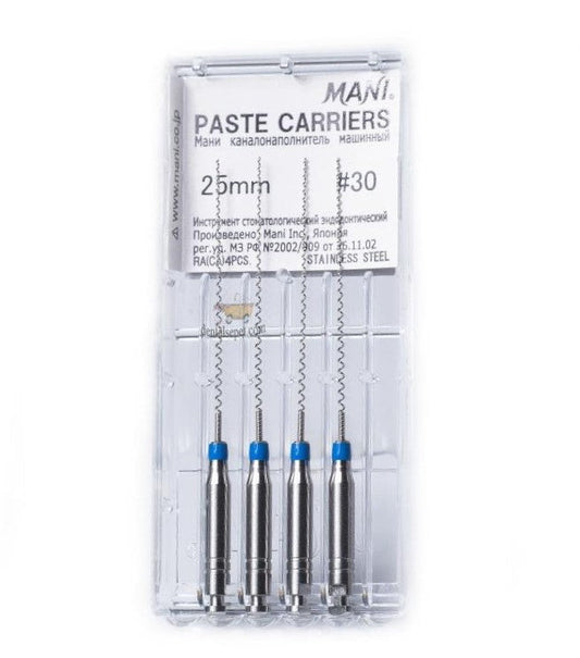 Paste Carriers/Lentulo Endo 4/pk 21mm #25-#40