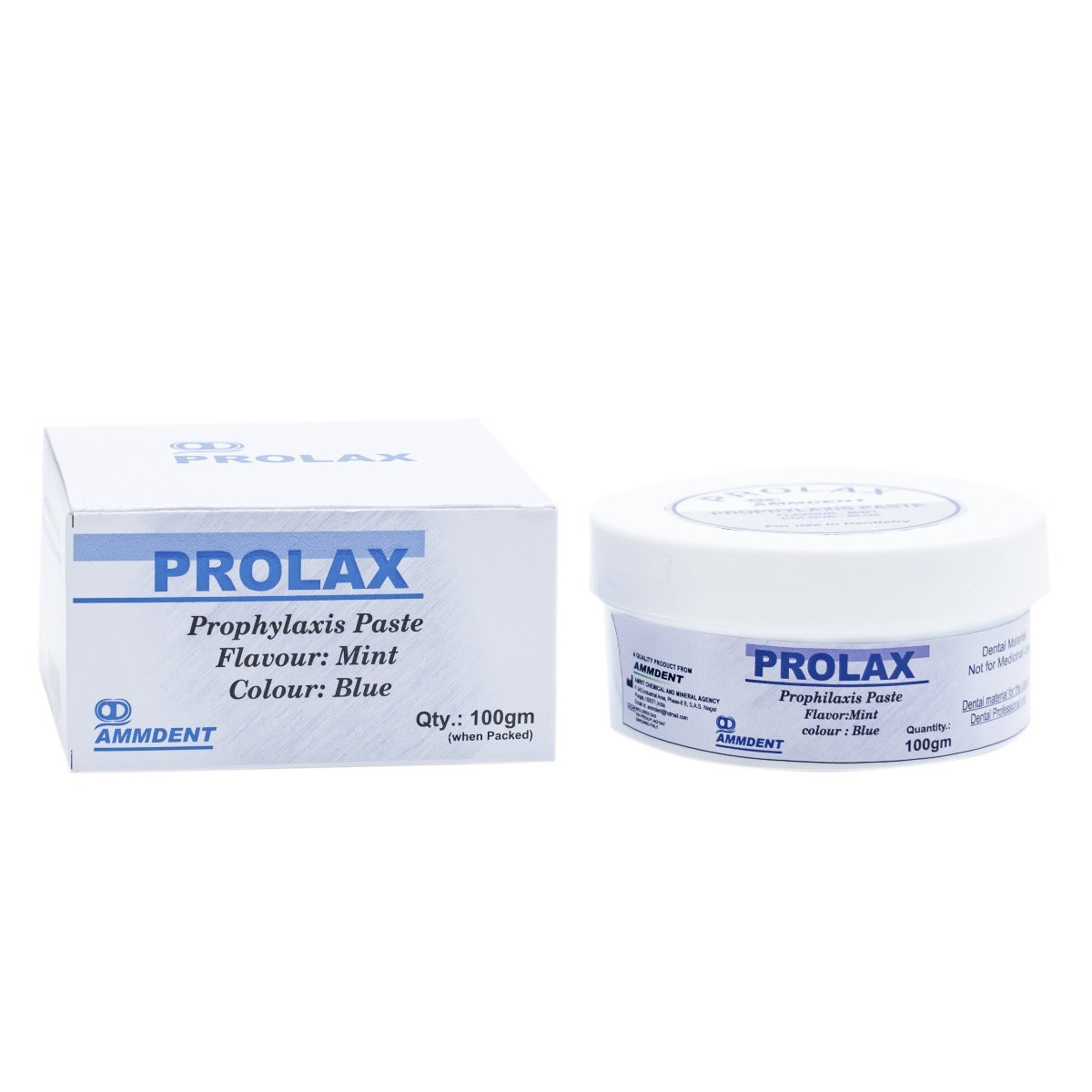 Prolax Dental Prophylaxis Polishing Paste Mint