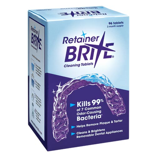 Retainer Brite Cleaning Tablets 36/PK - Guards & Removable Appliances #RB36