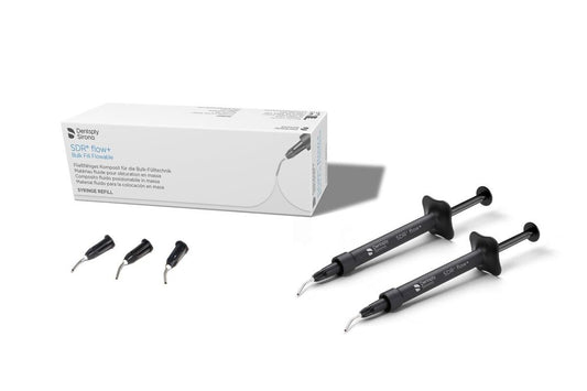 Dentsply Sirona SureFil® SDR® Flow+ Bulk Fill Flowable Composite Syringe – 1 g Universal Shade | Deep Curing Low-Shrinkage Restorative – DE-61C130
