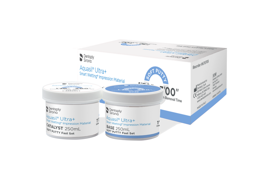 Aquasil® Ultra+ Hand Mix Soft Putty, Fast Set, 250 mL