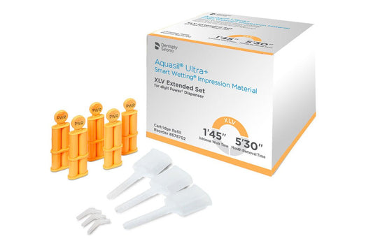 Aquasil® Ultra + Smart Wetting® Impression Material digit Power® Cartridge Refill, 50/Pkg, LV Fast Set