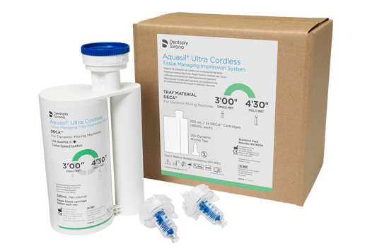 Aquasil Ultra DECA™ Cordless Tissue Managing Impression System Tray Material Standard Pack