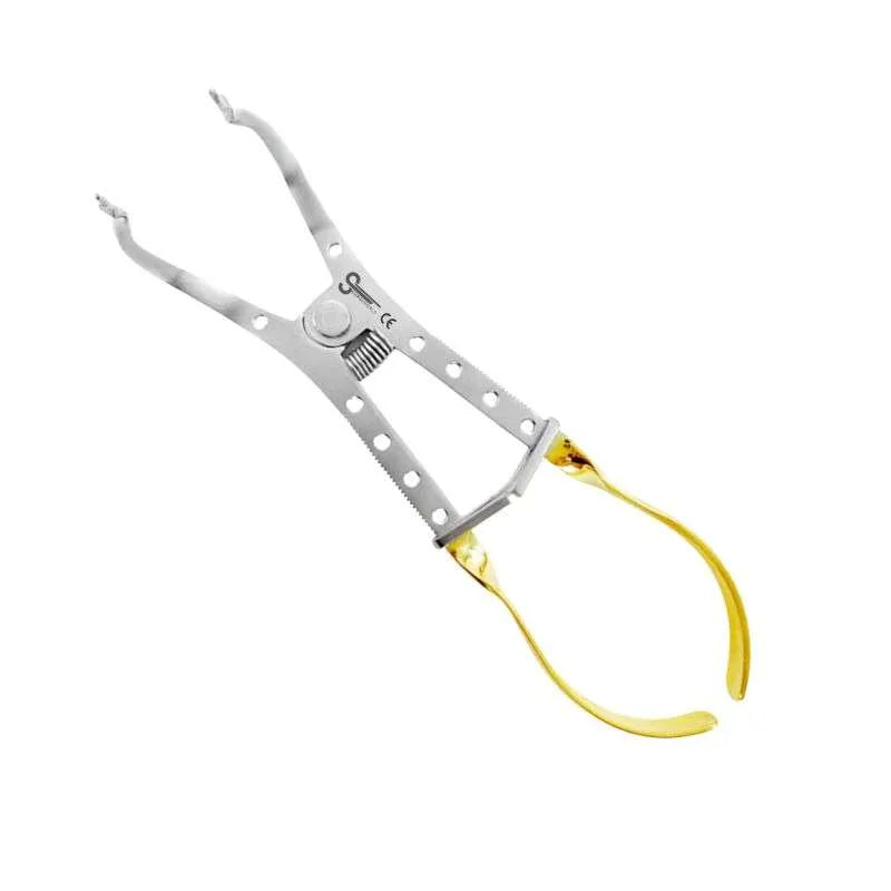 Rubber Dam Forceps – Ivory, Lightweight, 17 cm - SurgiWorld ED156