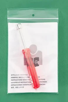 Uline 4 x 6" 4 Mil Reclosable Bags - Hang Hole - S-3321 - 500/cs