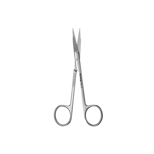 Hu-Friedy Goldman-Fox Scissors || Standard Series Curved 5" || 1 Serrated Blade || #16 – HU-S16