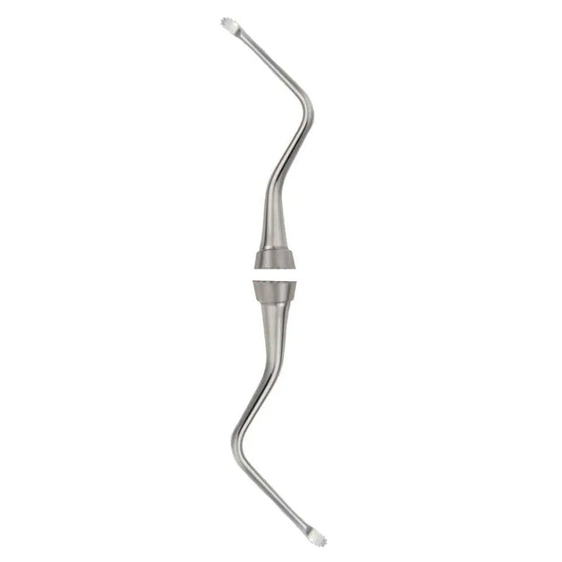 84 Lucas Serrated Surgical Curette 2 mm, Double-Ended Serrated Spoon for Socket Debridement and - SurgiWorld SC84LS