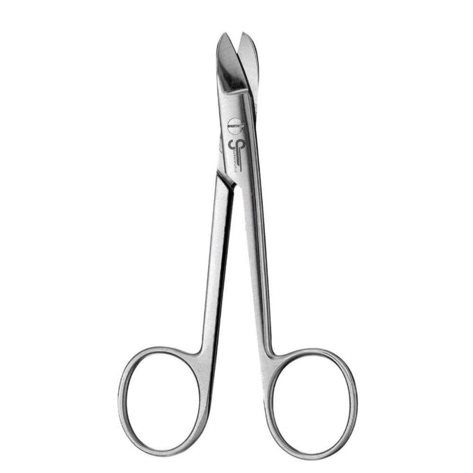 Curved Crown and Gold Scissors, 12cm - SurgiWorld SCCG-C