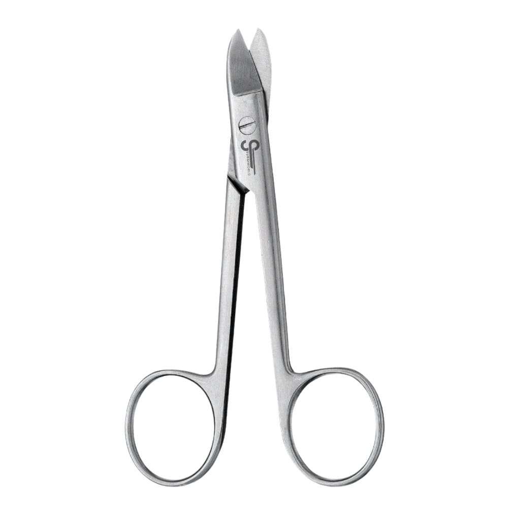 Straight Crown and Gold Scissors, 12cm - SurgiWorld SCCG-S