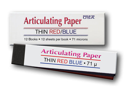 Articulating Paper Thin Blue - 144/Pkg -USA