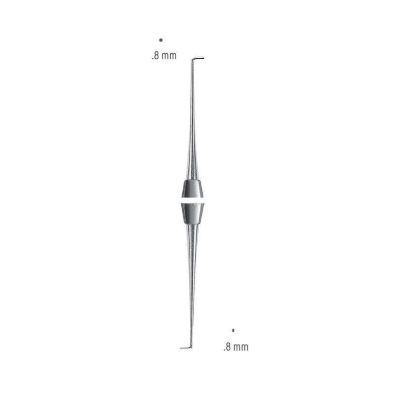 Straight Apical Plugger, 0.8mm - SurgiWorld ED252