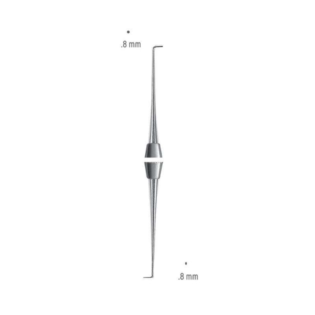 Straight Apical Plugger, 0.8mm - SurgiWorld ED252