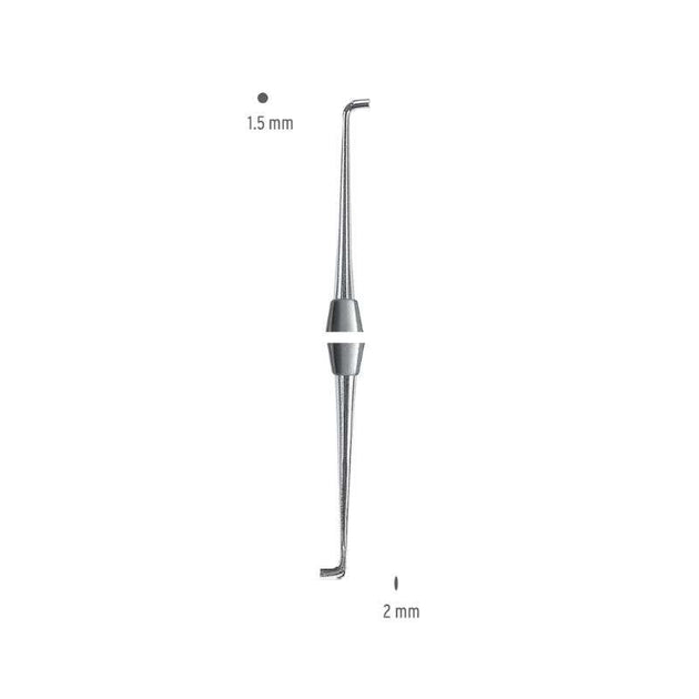 Straight Apical Plugger, 1.5mm/2.0mm - SurgiWorld ED254