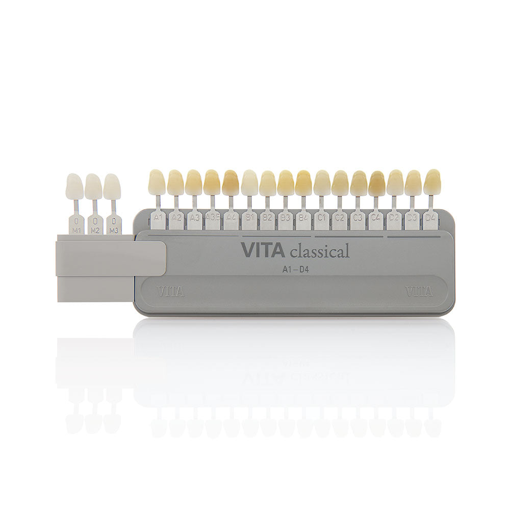 Vita Classic Shade Guide A1-D4  With Vita + Bleached Shade Extension Clip #G027CBS