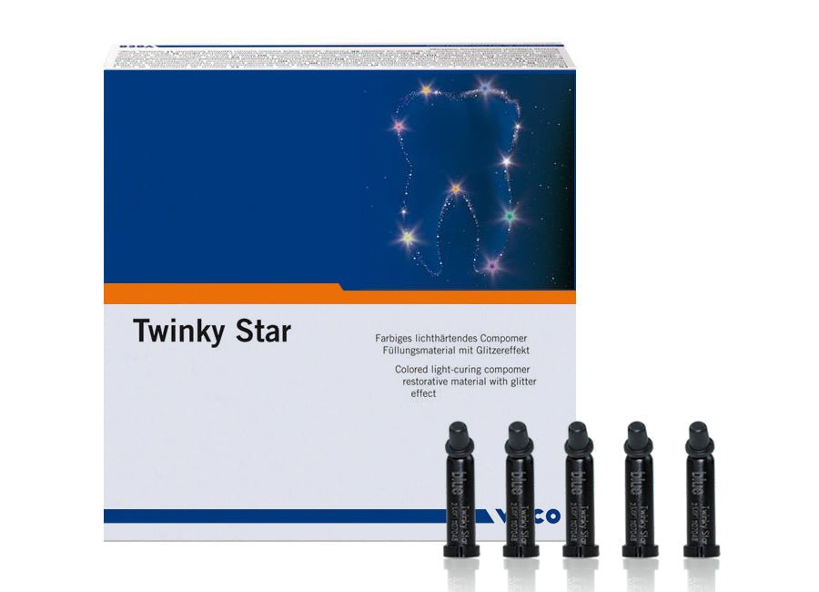 Voco Twinky Star Colored Compomer Filling Material Kit