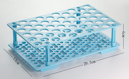 Multifunctional Polypropylene 15 mL Tube Rack – 50 Holes per racks, 50/CS - ARKS-0015R