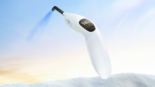 Woodpecker LED-F Curing Light – Ultra High Intensity with Built-in Light Meter