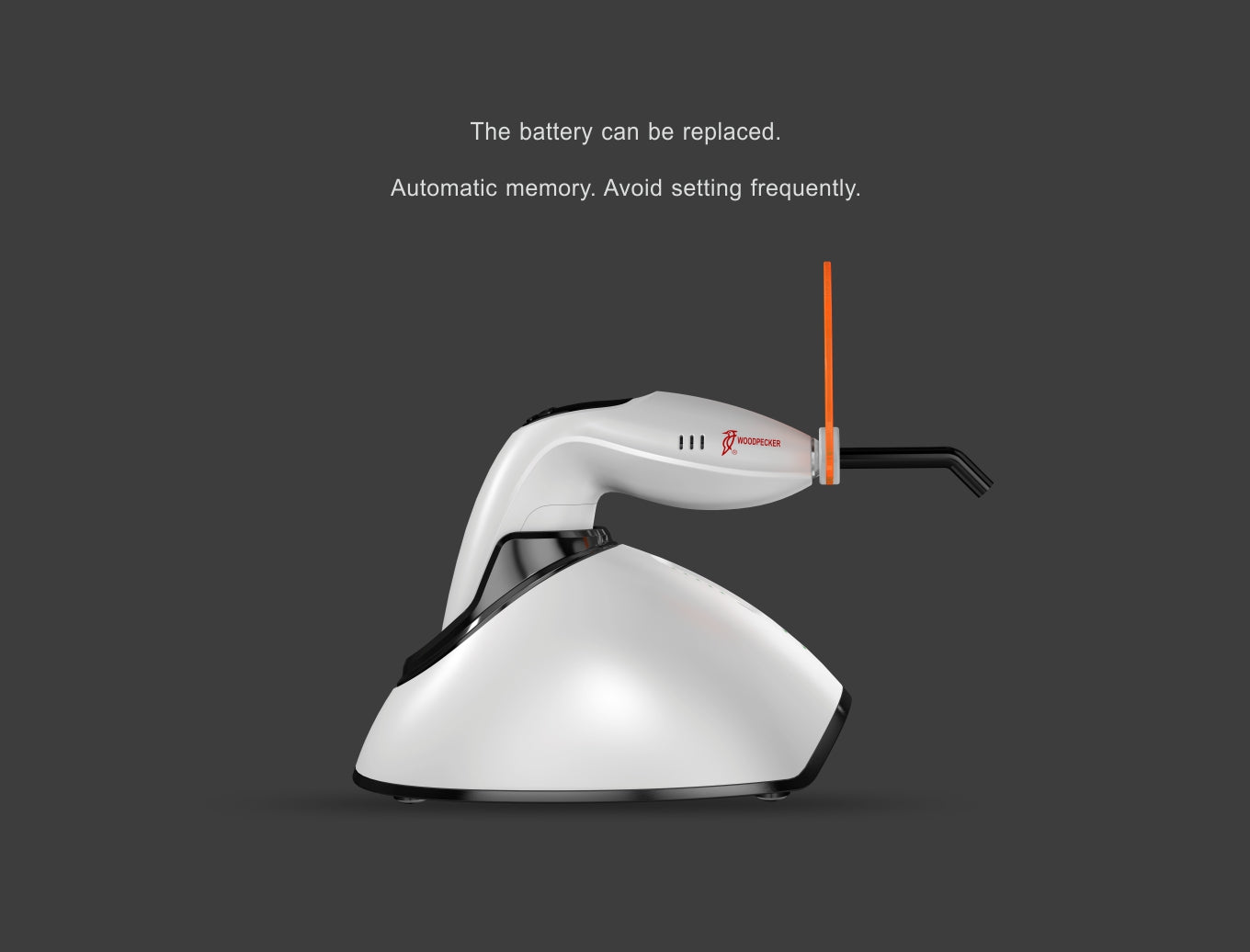 Woodpecker LED F Curing Light – Ultra High Intensity with Built-in Light Meter