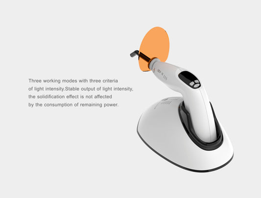 Woodpecker LED F Curing Light – Ultra High Intensity with Built-in Light Meter
