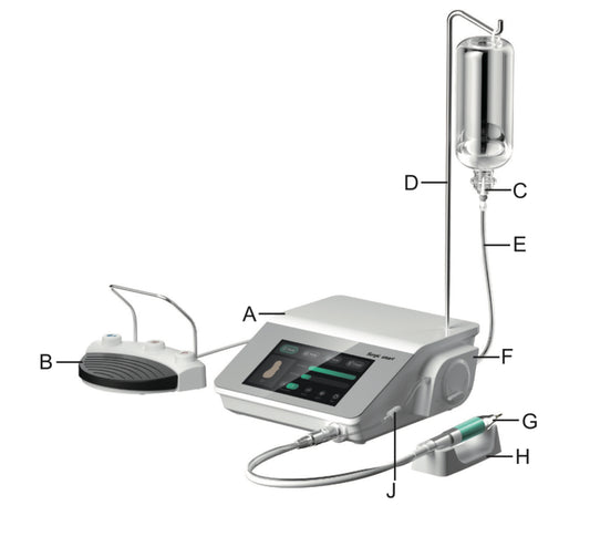 Woodpecker pump tube – Surgic Smart Machine Surgical Use