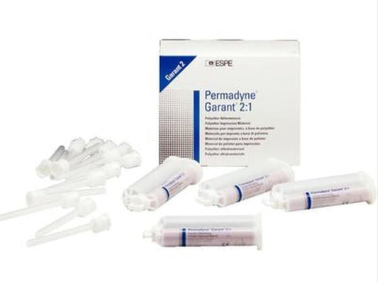 Permadyne Garant 2:1 Polyether Impression Material, Cartridge Refill, Light Body, 1/Pk