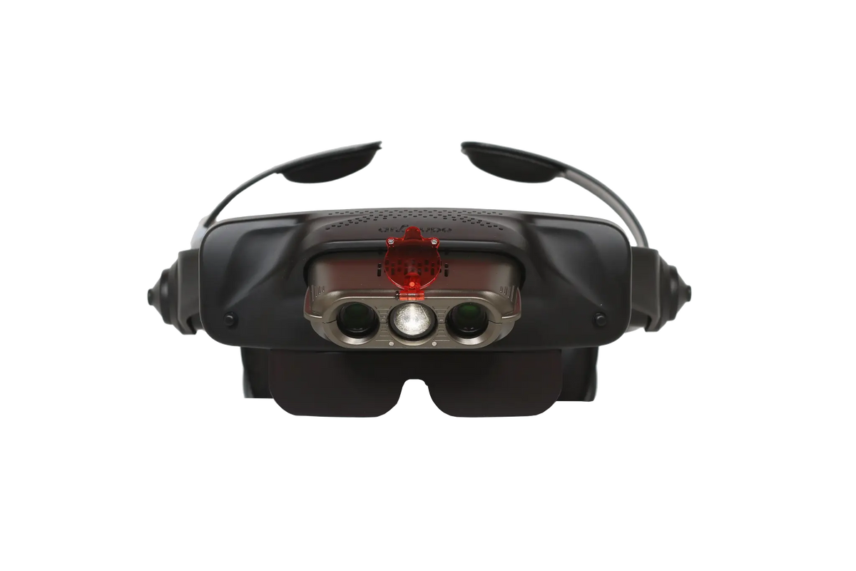 Front view of arLoupe WS3509 wireless digital dental loupe
