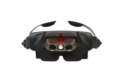 Front view of arLoupe WS3509 wireless digital dental loupe