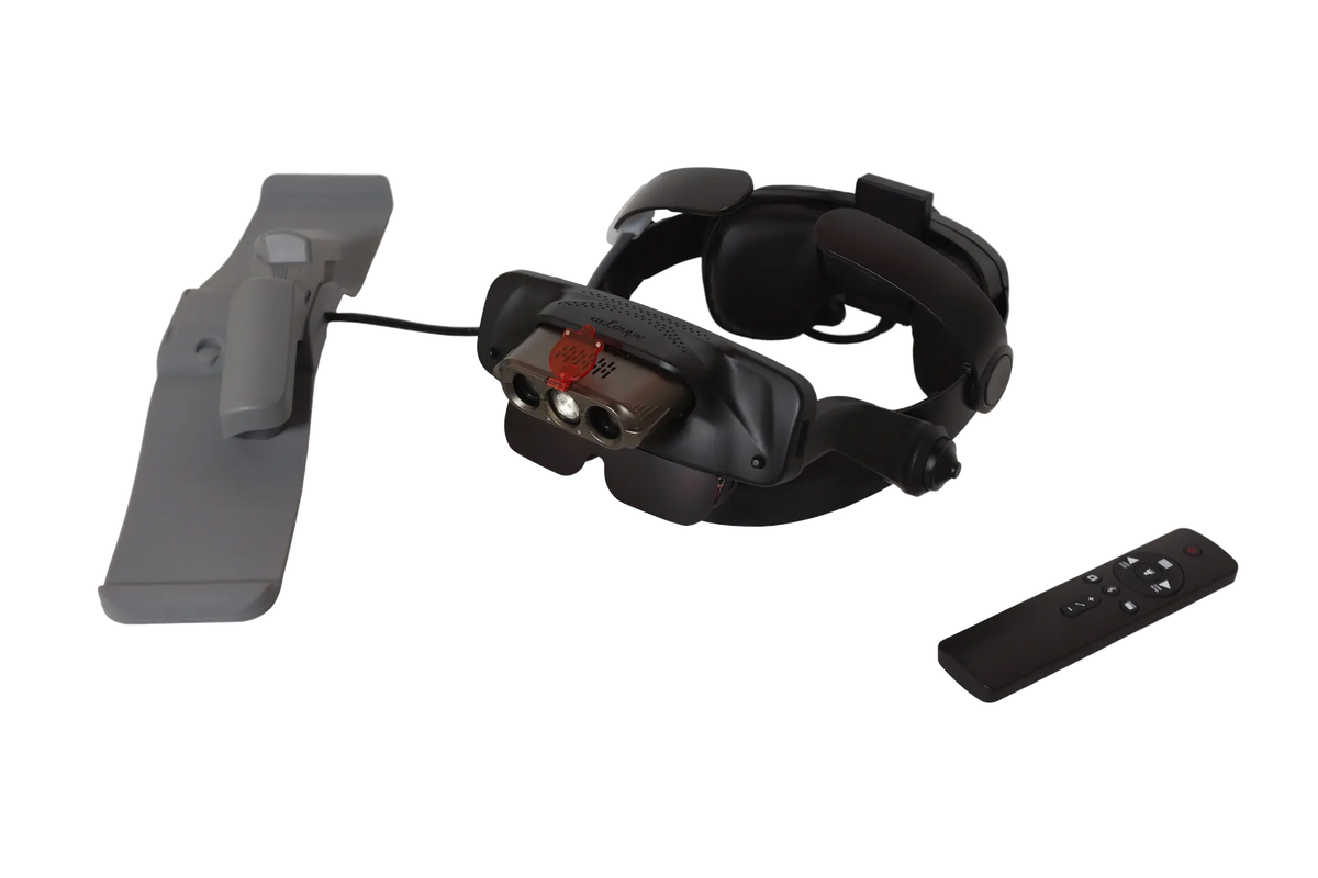 arLoupe WS3509 wireless digital dental loupe with accessories