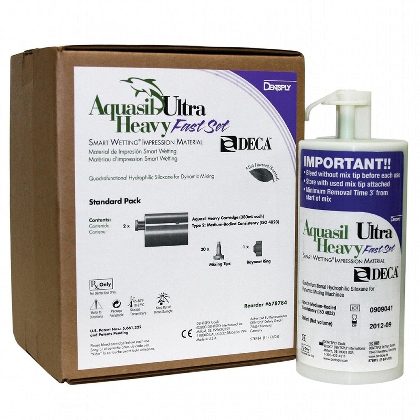 Aquasil Ultra Deca Cartridges- Heavy, Regular set
