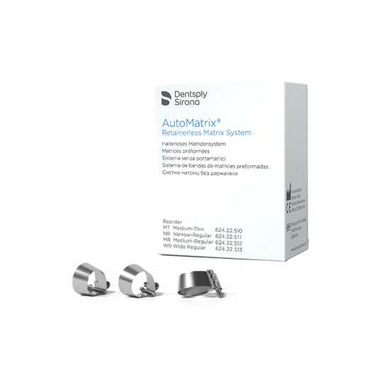 AutoMatrix Refill 72/Box Retainer less Matrix System