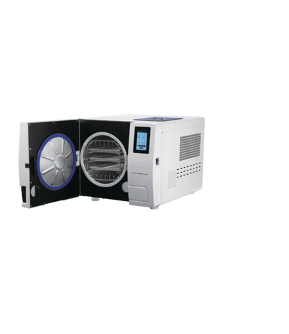 "Smartclave 23L dental autoclave with open door – advanced sterilizer for clinics