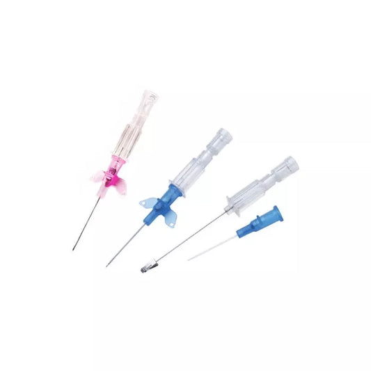B Braun Introcan Safety IV Catheter, Winged, PUR, 20G x 1.25", 50/box