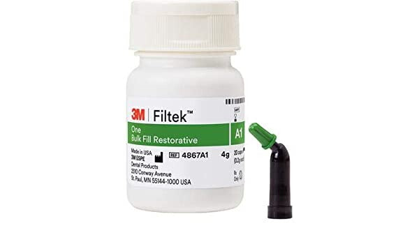 Filtek One Bulk Fill Restorative Capsules 20/Pk #4867 - A1 - 3M
