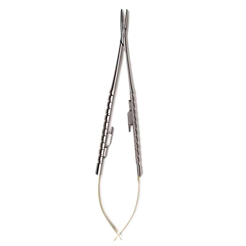 Castroviejo Needle Holder, Tungsten Carbide, 14cm - SurgiWorld NH221