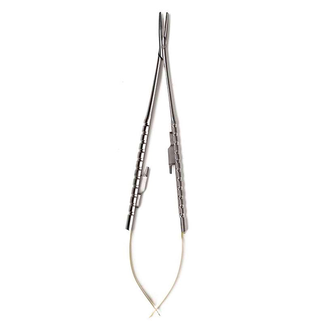 Castroviejo Needle Holder, Tungsten Carbide, 14cm - SurgiWorld NH221
