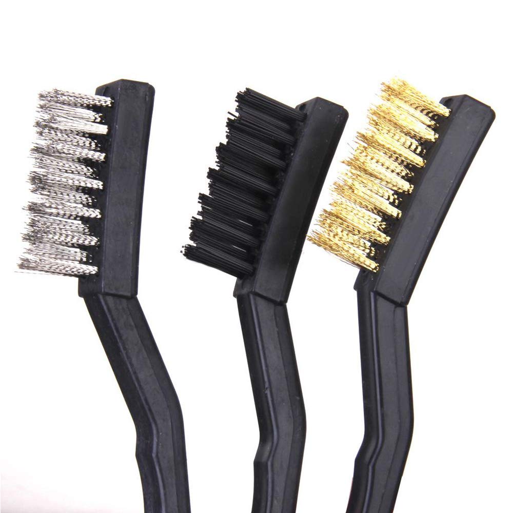 Burs Instruments Cleaning Brush 3/Pk