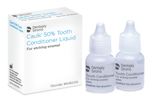Caulk® 50% Tooth Conditioner Liquid – 2 (10 ml) Bottles